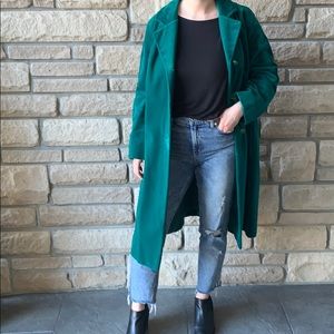 Vintage green coat